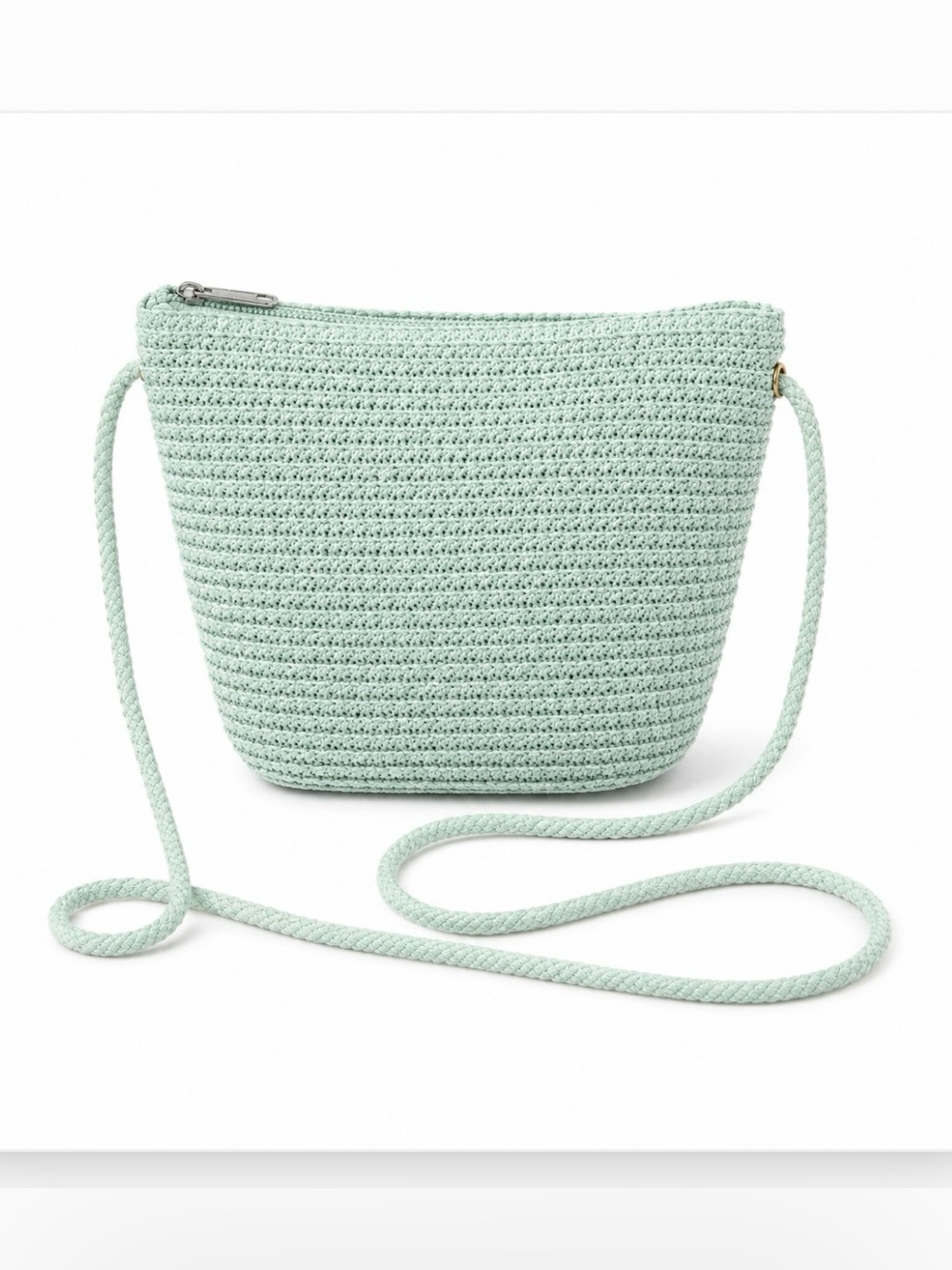 Women's Blue Straw Hand Woven Crossbody Bag Boho Purse Summer Shoulder Bag NEW